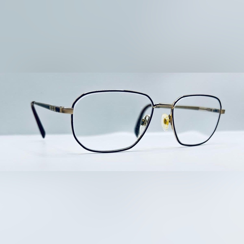 Brown Gold Oval Sunglasses Frames Only